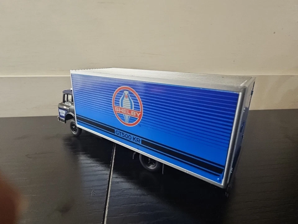M2 Machines 1:64 1966 Ford C-950 Shelby Cobra Race Car Hauler Loose - Image 3 of 4
