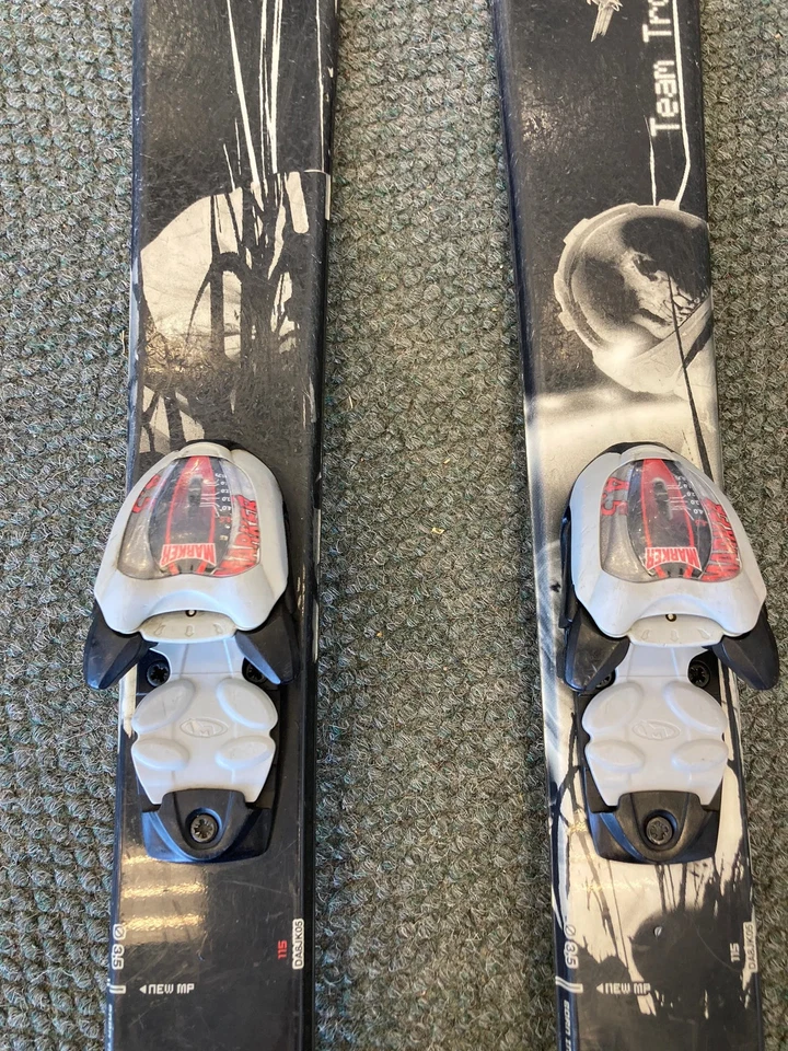 Esquís Dynastar Team Trouble 112 cm para niños | Fijaciones Marker M4.5 (usados) Foto 3 de 4