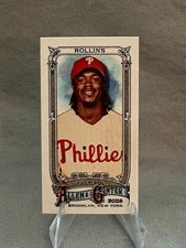 2025 Topps Allen & Ginter Jimmy Rollins Mini Card - Phillies #159