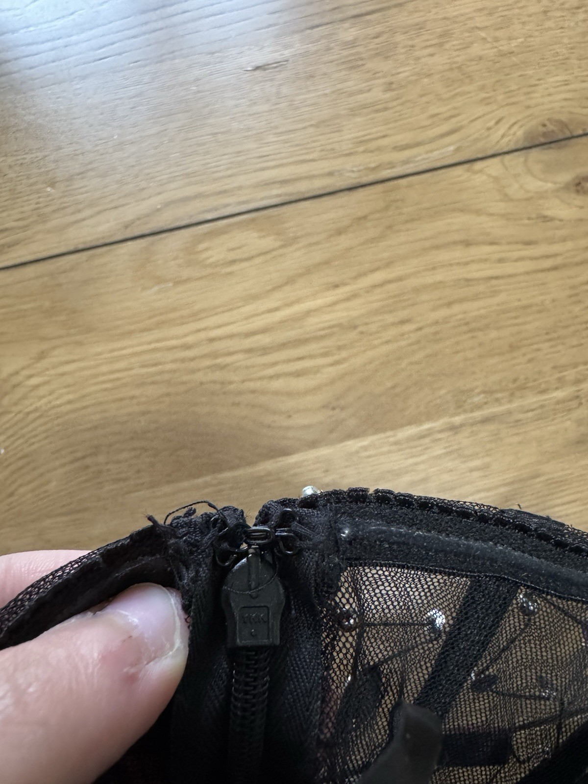 Blondie Nites By Stacy Sklar Mini Dress Formal Gems Prom Homecoming Polyester