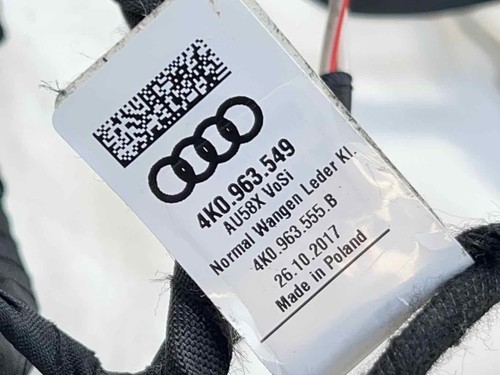 AUDI A6 QUATTRO 2019-2025 asiento delantero derecho cubierta de cojín inferior moldura OEM_MP - Imagen 12 de 13