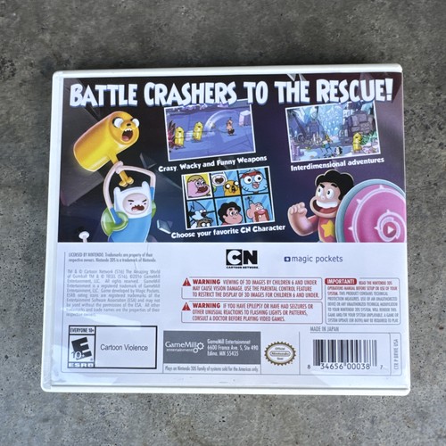 Cartoon Network: Battle Crashers (Nintendo 3DS) Completo Probado en Caja Original - Imagen 2 de 6