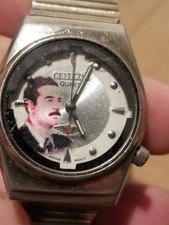 1980'S SADDAM HUSSIEN PRESIDENT WATCH SPECIAL MEMORIAL RARE