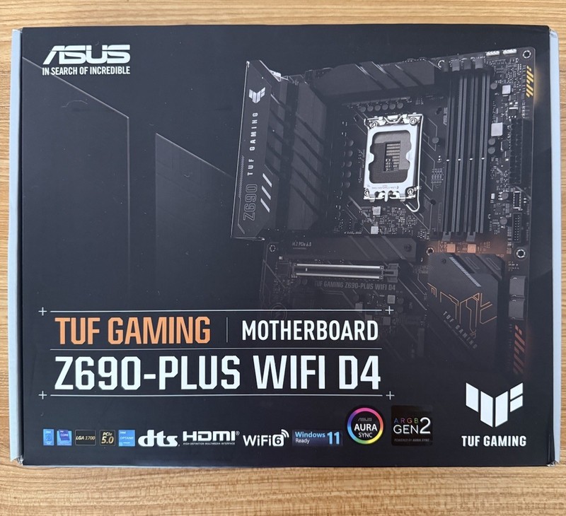 ASUS TUF Gaming Z690-Plus WiFi D4 LGA1700 Motherboard - For Parts / Repair