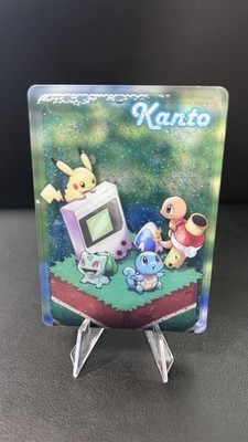 Pokemon Origin Elf Collection Kanto Globe Card Chinese 2025 RARE