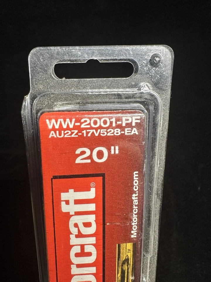 Limpiaparabrisas negro plano 20" genuino Ford Motorcraft WW2001PF / AU2Z-17V528-EA Foto 3 de 3