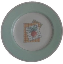 Churchill Vegetable Patch Frühstücksteller 20,5cm Salatteller Teller Porzellan