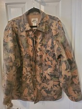 Kelly Kamo. Tru-Leaf Camo.  4 Pocket Field Jacket.  XL..USA Made. Winter Warm ! 