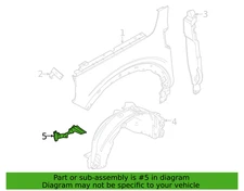 2025-2025 Ford Rear Bracket LJ7Z-16G554-A