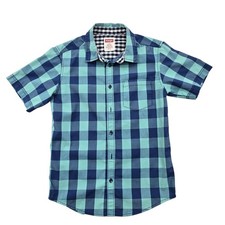 Wrangler Jungen Gingham Check Kurzarm Hemd mi...
