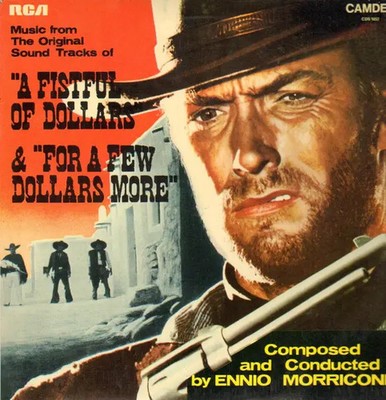 LP Ennio Morricone For A Few Dollars More / A Fistful Of Dollars NEAR MINT