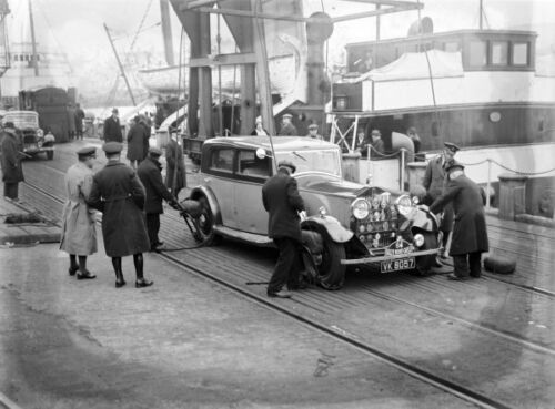 JB Bainbridge, Rolls Royce 1933 Motor Racing Old Photo 2 - Afbeelding 1 van 1