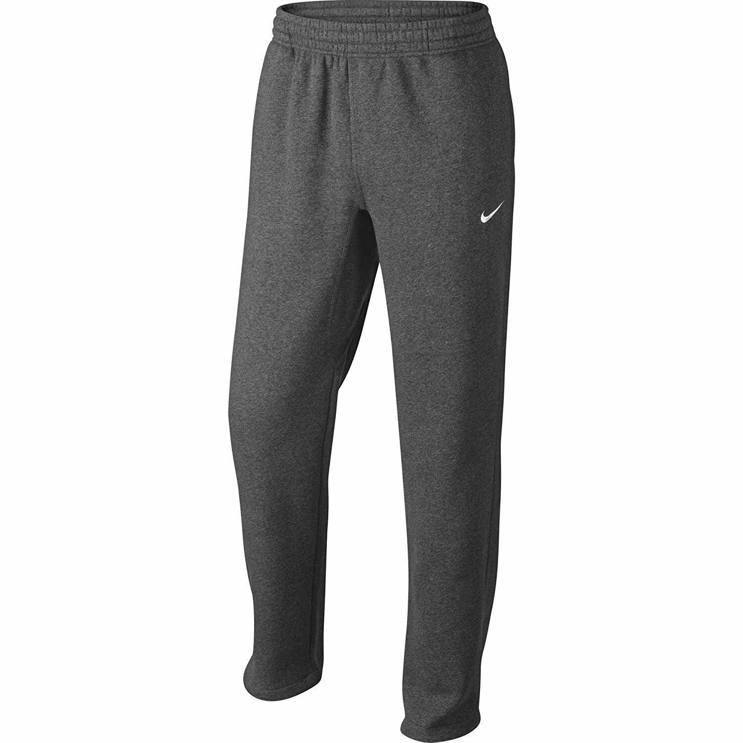 grey nike sweatpants cuffed