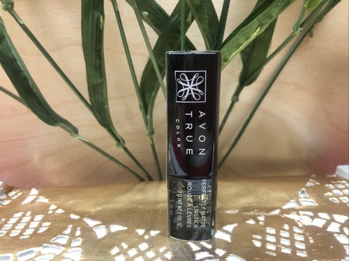 Avon True Color lipstick Perfectly Matte Rouge A Levres Red Supreme - Picture 2 of 4