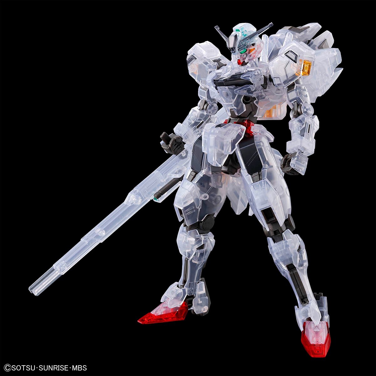 HG 1/144 Gundam Base Limited Gundam Calibarn [Clear Color