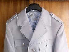 Taglia M-L (52/182) grigio chiaro esercito tedesco, giacca uniforme gala pizzo argento ufficiale