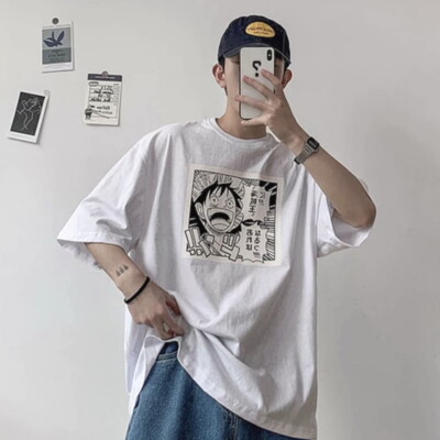 Japanese fashion one-piece manga tee streetwear (ST97) | eBay
