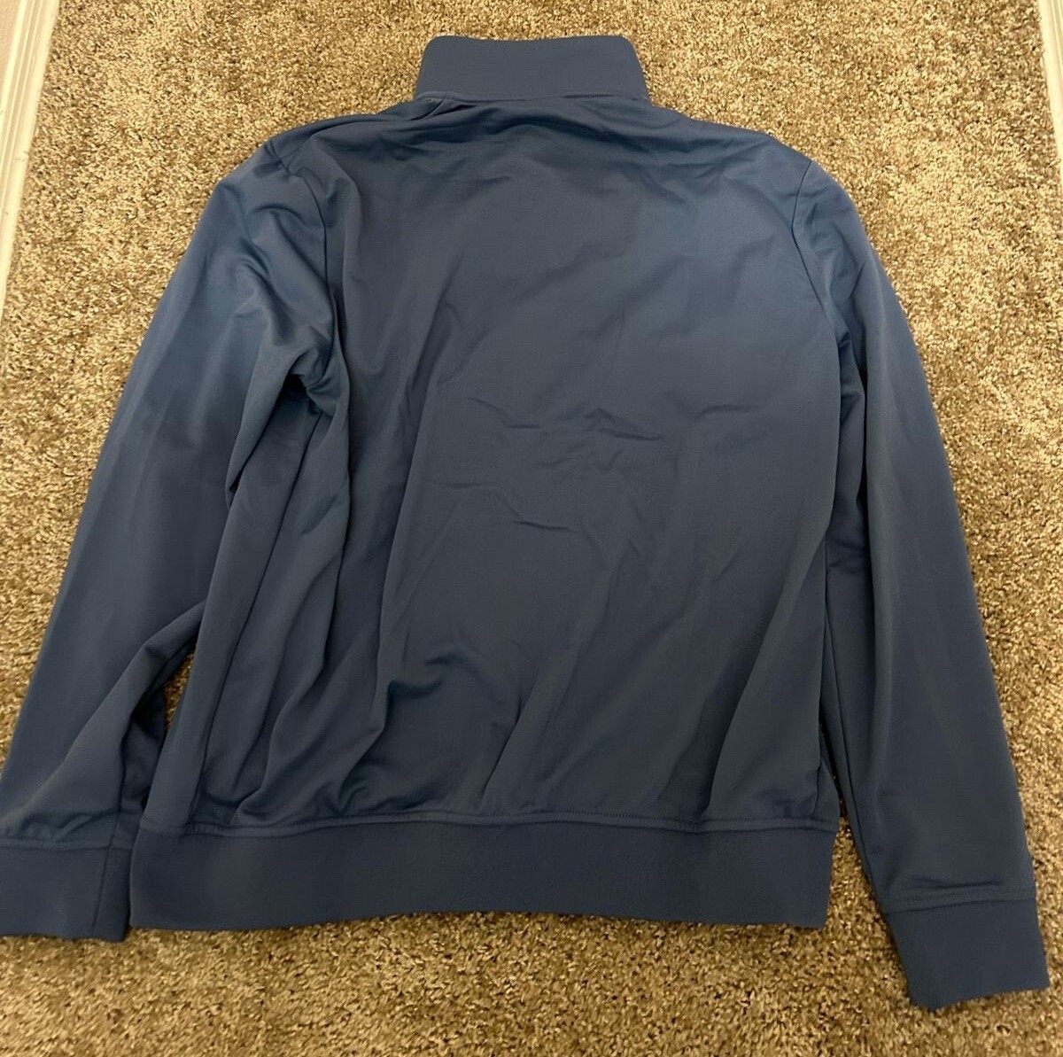 Nike Court Men's Heritage Tennis Jacket Full Zip Medium Blue New NWT