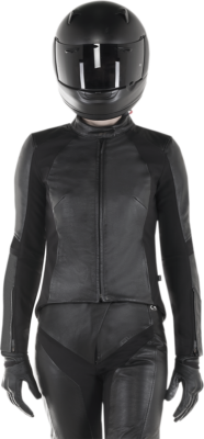 美品　V2 leather jacket JLE6010 Leather Jacket Storm Grey - Made for Riding