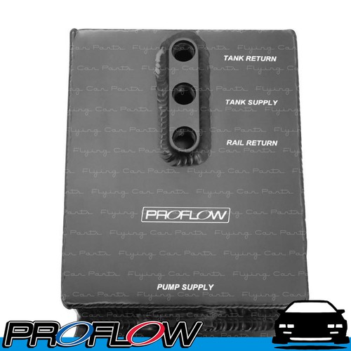 PROFLOW Ford Falcon BA BF FG XR6 Turbo V8 Under Car Mount 2L Surge Tank Black - Picture 3 of 3