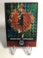 2019-20 MOSAIC REACTIVE GREEN JAM MASTERS SHAWN KEMP #14 SONICS
