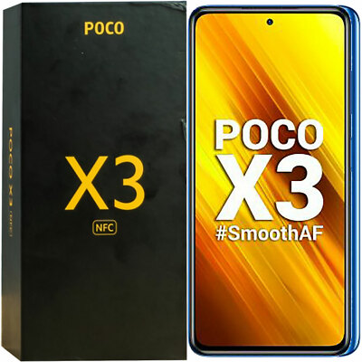 Smartphone Poco X3 Nfc 64gb 6gb Ram Xiaomi Poco X3 NFC, 6+64GB 6+