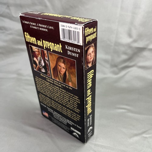 Fifteen and Pregnant (VHS, Lifetime / Kirsten Dunst) - Picture 6 of 11