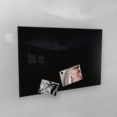 Be!Board B1103 Glas-Magnettafel Blau, 45 X 45 Cm, Memoboard Magnetisch