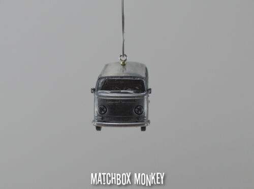 Bare Metal Volkswagen Bay T1 Type 2 Bus Christmas Ornament VW Van Kombi Bulli T2 - Picture 4 of 8