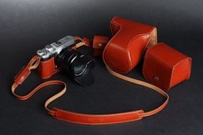 Real Leather Full Camera Case and other 4 accessories for FUJIFILM XA1 XA2 XM1 A