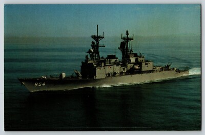 Postcard US Navy Ship - USS Callaghan (DDG-994) - Guided Missile Destroyer