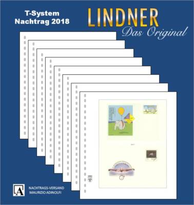 Lindner Nachtrag 2018 Deutschland philatelistische Briefganzsachen (T120b/ PG) 