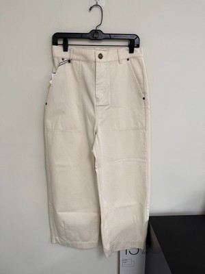 [New] Weekend Max Mara Milord Pants 5131152706 [Ivory / Size 6]