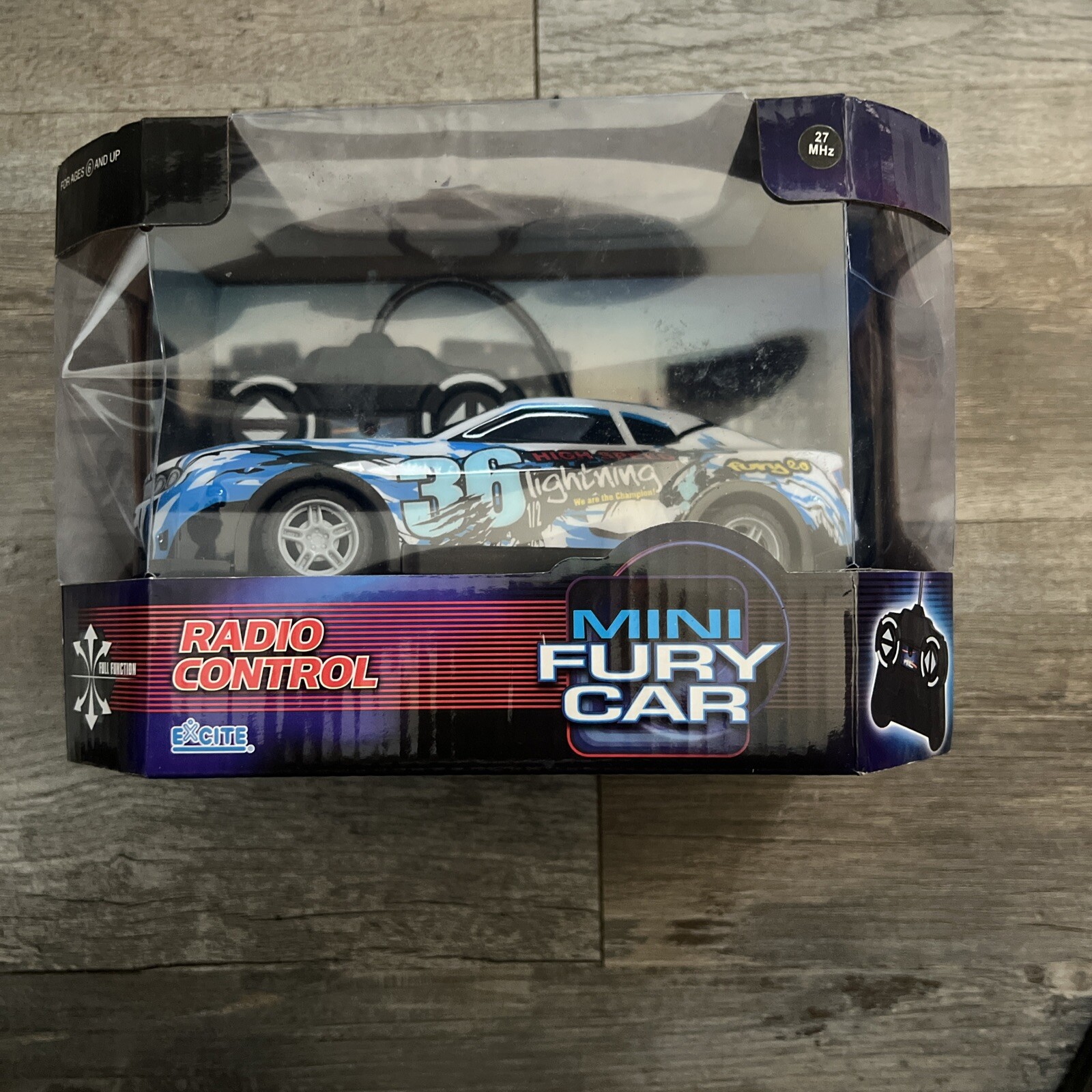 RC Mini Fury Car - Fast Remote Control Toy Vehicle