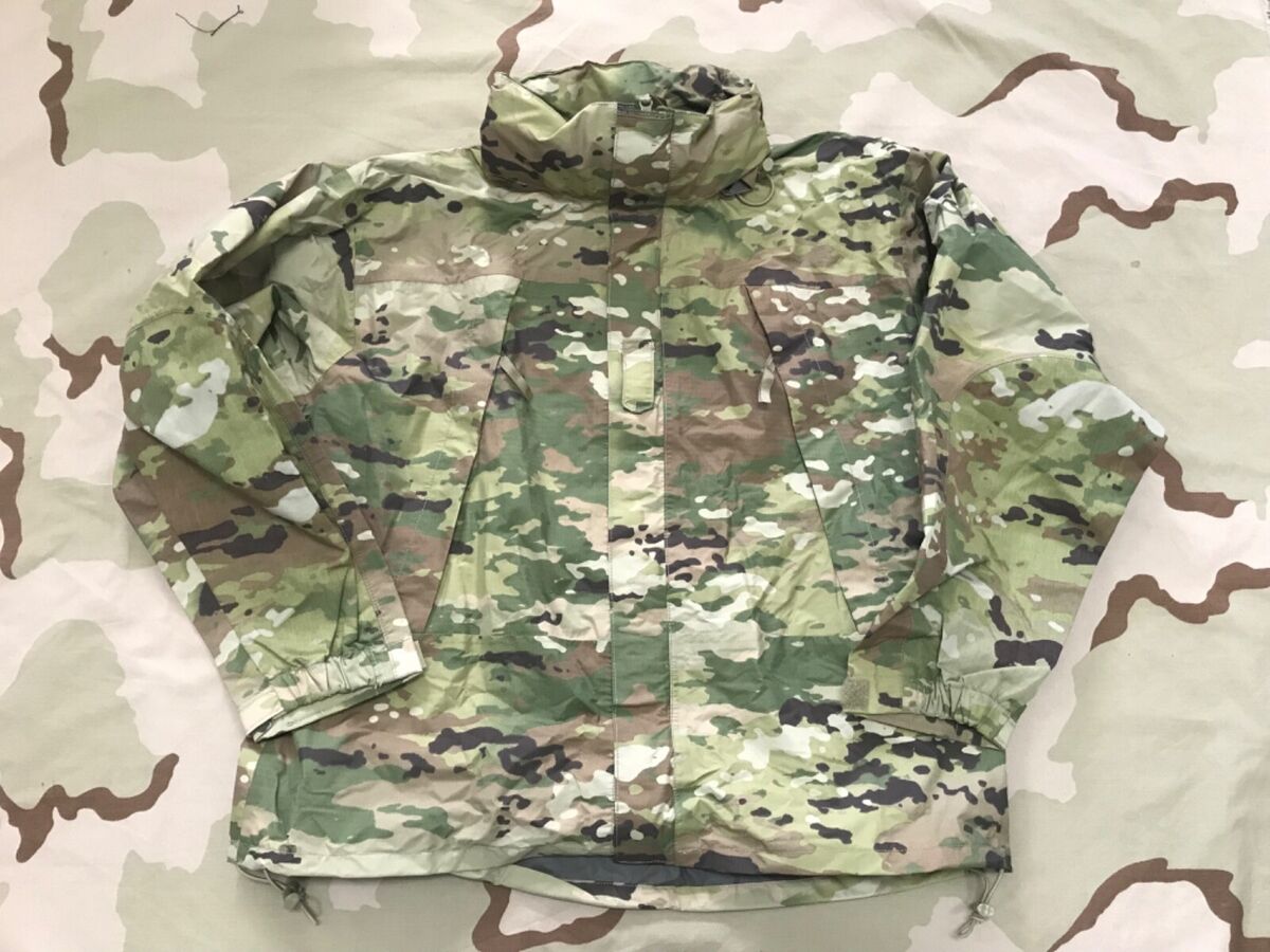 US ARMY Gore-Tex Jacket ECW GEN III Layer 6 L6 OCP CAMO NSN US ARMY Gore-Tex Jacket ECW GEN III Layer 6 L6 OCP CAMO NSN