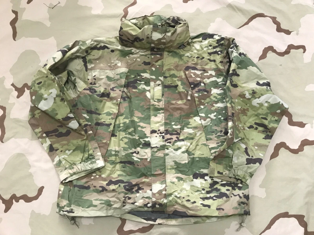 US ARMY Gore-Tex Jacket ECW GEN III Layer 6 L6 OCP CAMO NSN 8415-01-641-0827 Lg