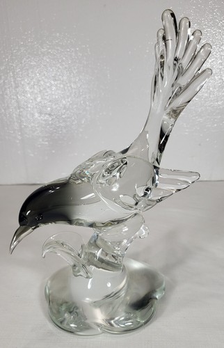 Hochwertige Glas Vogel Figur, 11", schwer - Bild 3 von 8