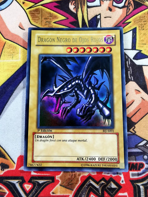 Rotäugiger Schwarzer Drache bij-s001 1. Auflage (MINT) Ultra Rare Yu-Gi-Oh!