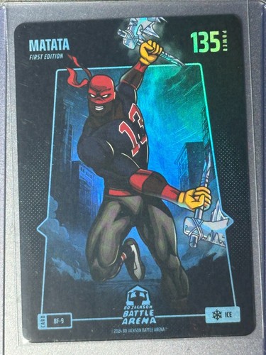 2024 Bo Jackson Battle Arena 1st Edition Matata Ronald Acuna Jr. Ice Battlefoil