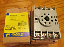 "LOT OF 2" NEW Square D 8501NR51 Relay Socket Bases