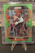 2021 Panini Prizm - Neon Green Pulsar Prizm #271 Tee Higgins