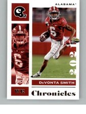 2021 Panini Chronicles Draft Picks DeVonta Smith 6   Alabama Crimson Tide