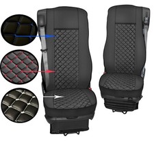 LKW Sitzbezüge passend für DAF CF XF 106 SET 1+1 Fahrer Beifahrer Truck Zubehör