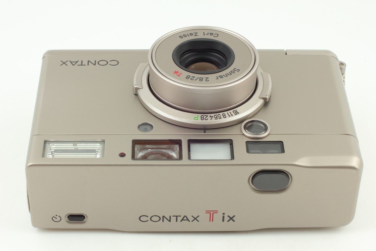 Near MINT] Contax Tix Carl Zeiss 28mm f/2.8 Point＆Shoot APS