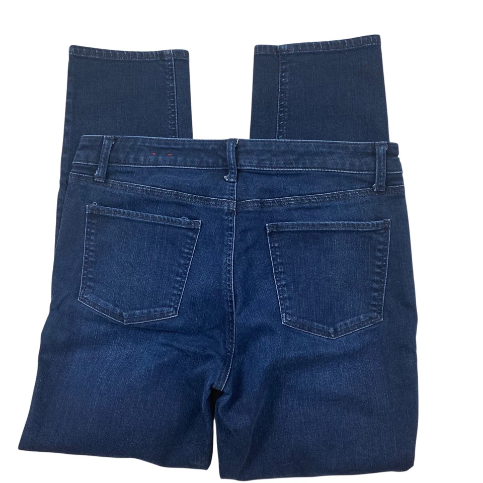 Talbots女式8码完美修身九分弹力牛仔裤 — 第 2/3 张图片