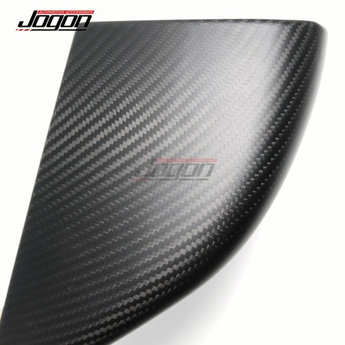 Matte Carbon Side View Mirror Cover Shell For Tesla Model S Plaid 2021 2022 2024 - Picture 5 of 10