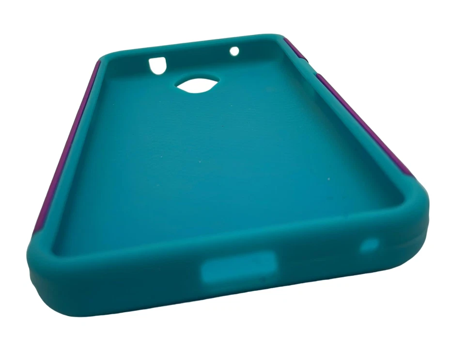 Funda protectora híbrida de doble capa con diamantes de imitación MyBat para ZTE Prestige púrpura Foto 2 de 4