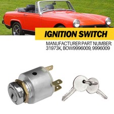 Ignition Switch 3 Position W/ Keys 13H337 Fits For Midget 1970 Morris Minor 1000