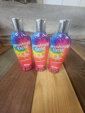 3PK Pro Tan Smashingly Dark Color Crushing Bronzer Tanning Lotion