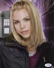 Billie PIper Doctor Who Autographed Signed 8x10 Photo ACOA